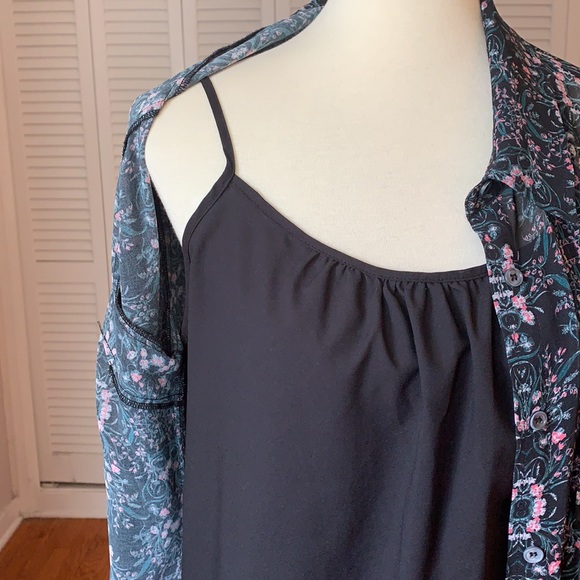 Modcloth Button Up & Cami - Picture 6 of 9